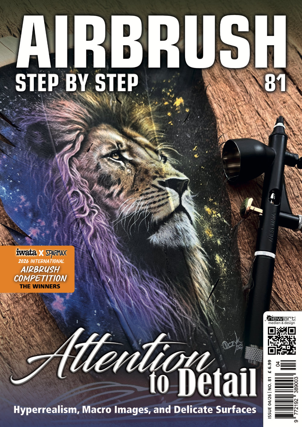 Airbrush Step by Step Magazine 04/26, No. 81: Attention to Detail