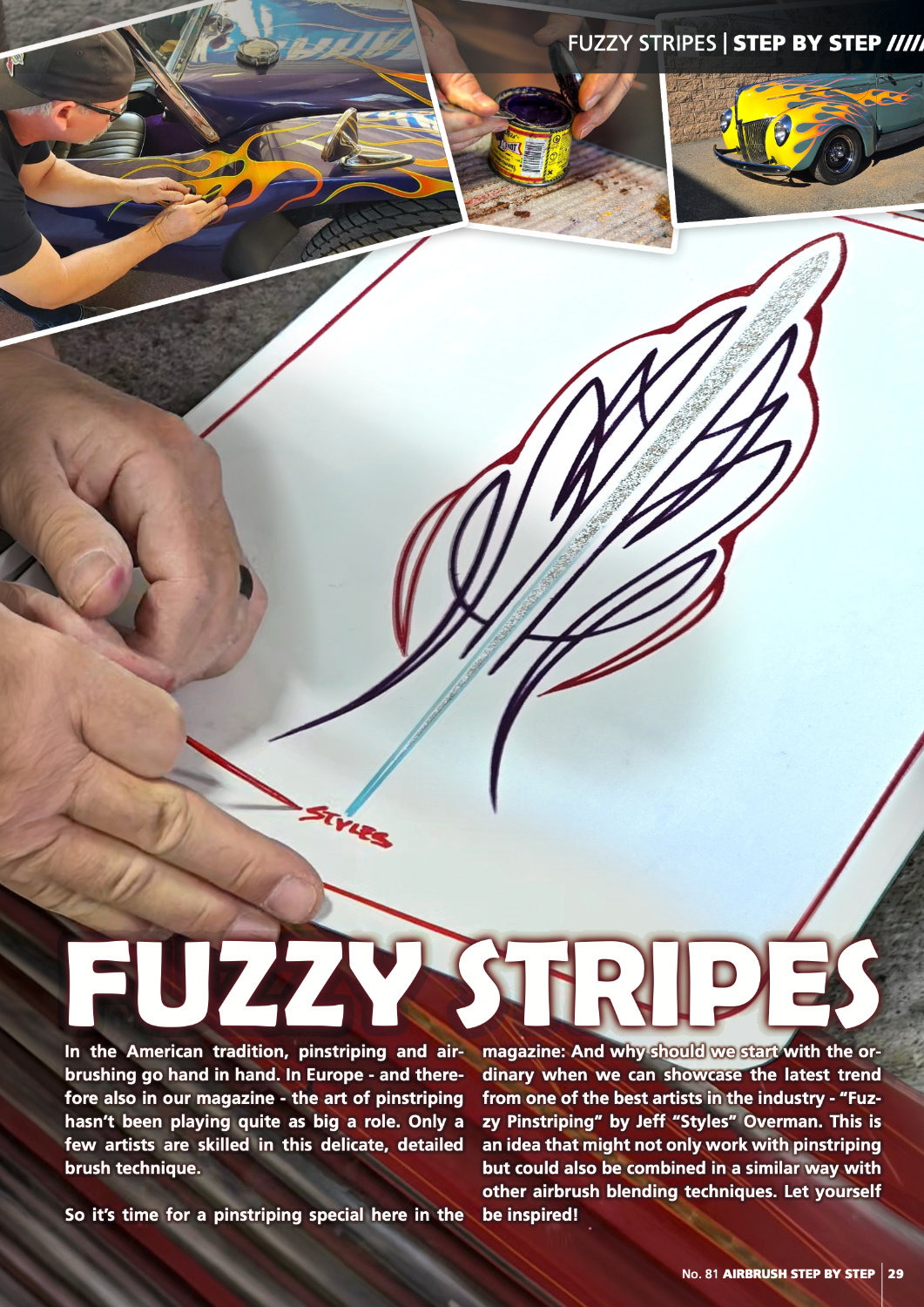 Airbrush Step by Step Magazine 04/26, No. 81: Attention to Detail