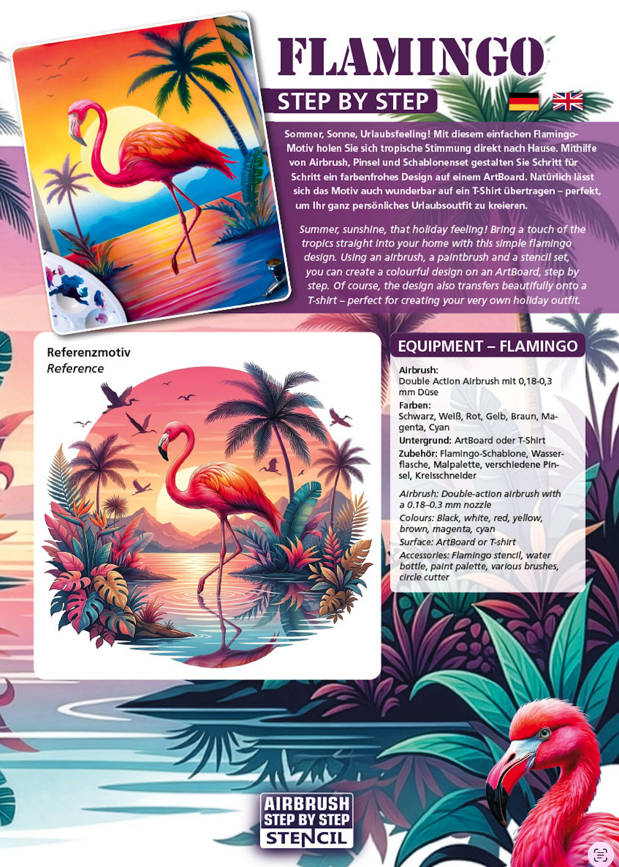 Airbrush Creative Box #14 (Summer 2026) - Flamingo