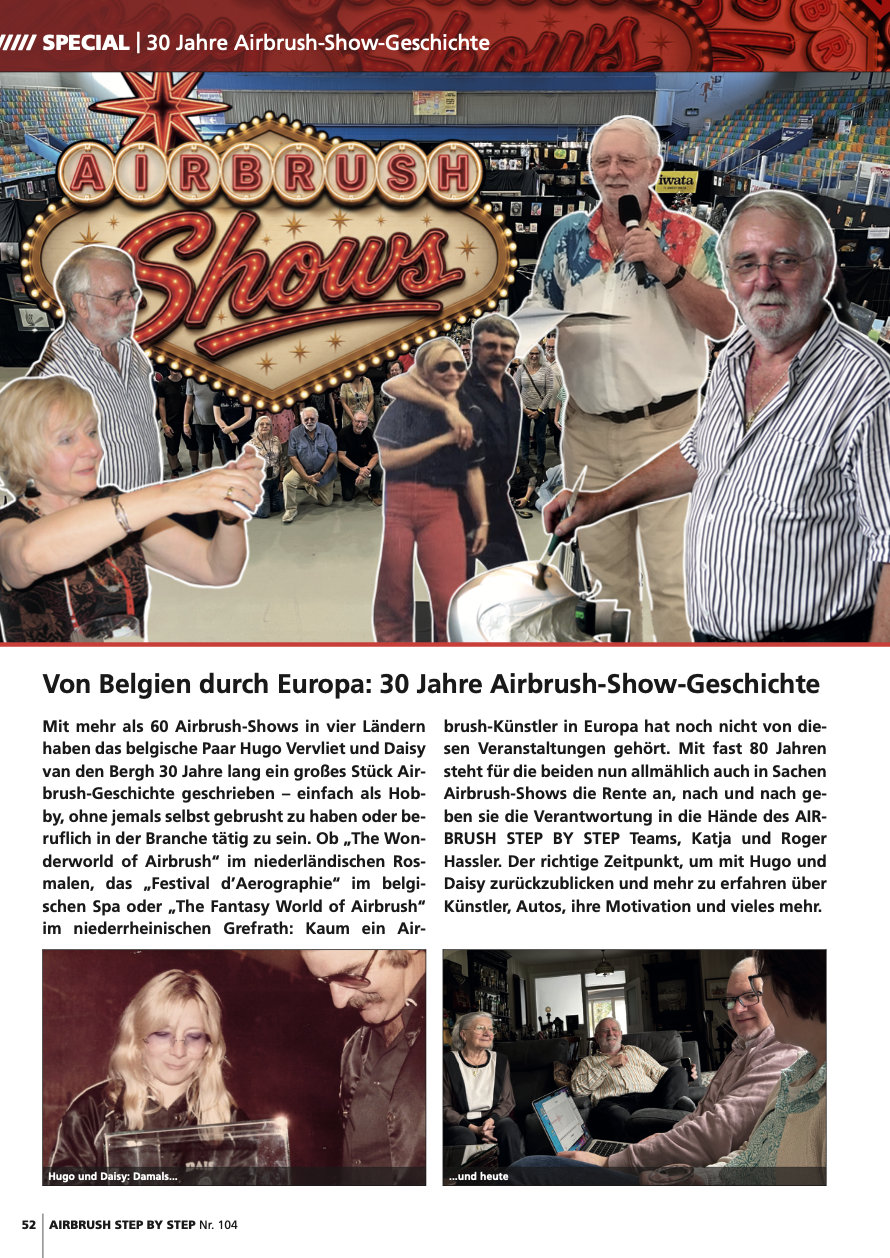 Airbrush Step by Step Nr. 104, 05/26: Liebe zum Detail