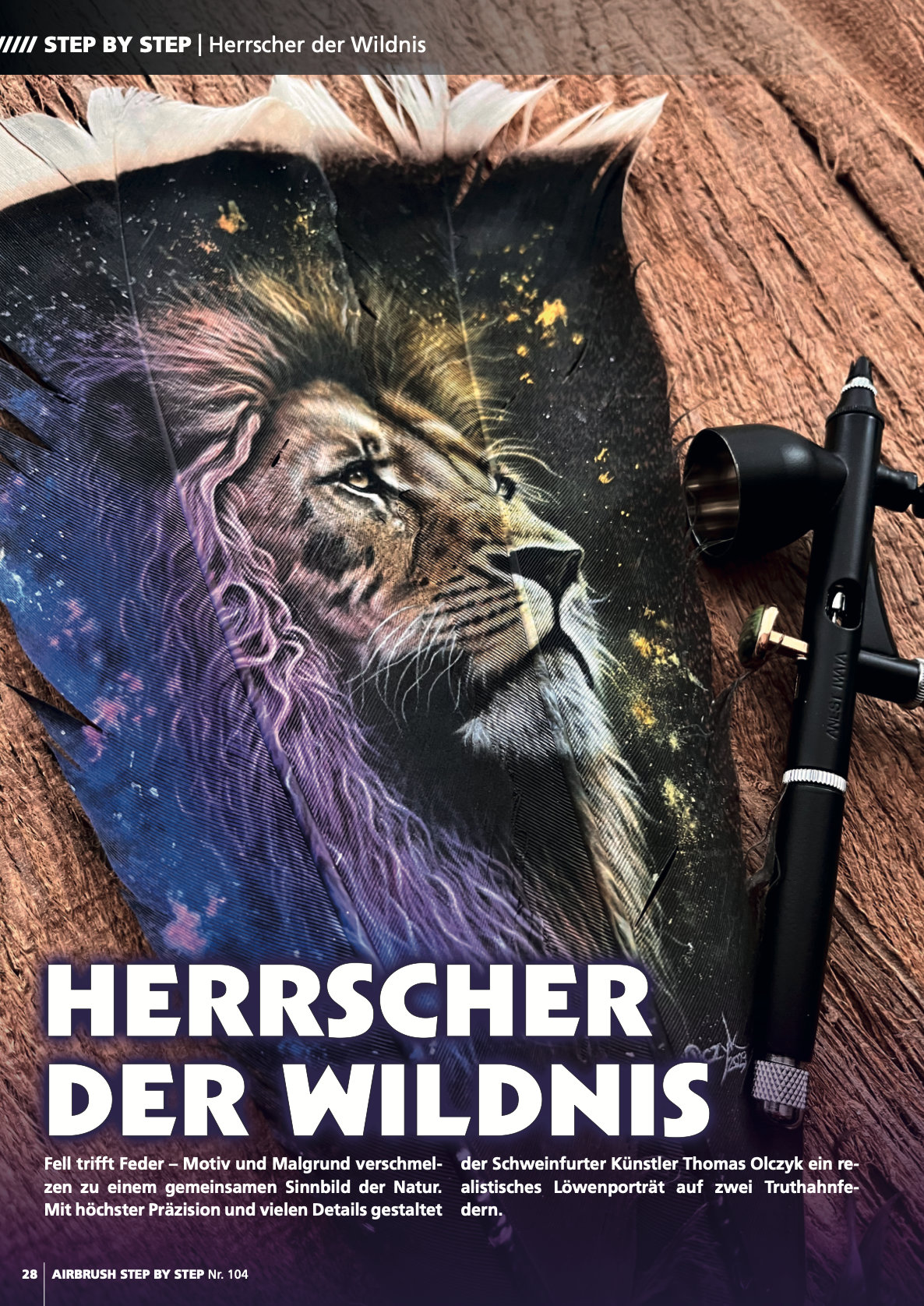 Airbrush Step by Step Nr. 104, 05/26: Liebe zum Detail