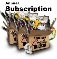 Airbrush Creative Box - Annual Subscription (3 boxes)