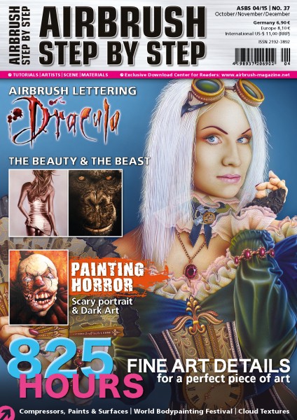 Airbrush Step by Step Magazine 04/15, No. 37