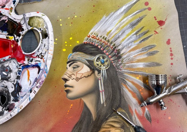 Airbrush Creative Box #6 (Fall 2023) - American Indian