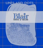 Blair Stencil - Lines & Dots