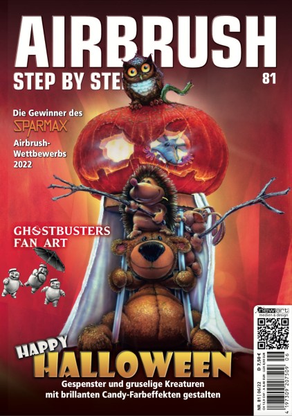Airbrush Step by Step Nr. 81, 06/22: Happy Halloween
