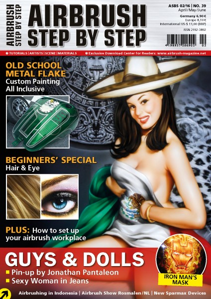 Airbrush Step by Step Magazine 02/16, No. 39