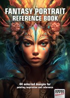 Airbrush Step by Step Reference Book - Fantasy Portrait